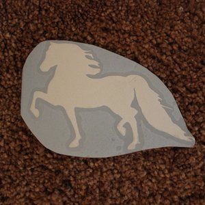 Morgan Horse Decal